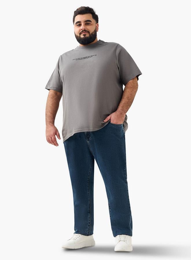 Maxim Men Regular Fit Crew Neck Short Sleeve Graphic Print T-shirt - Image 2